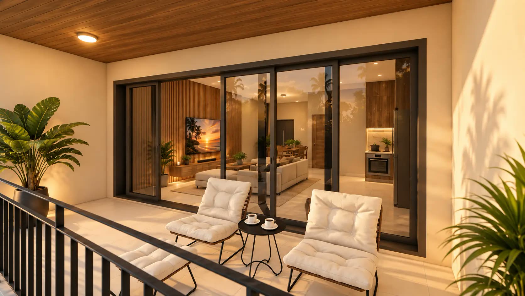 Terras bij Residence Morgenstond